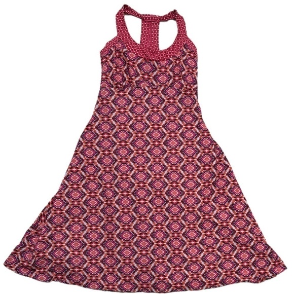 PrAna Halter Racerback Dress Empire Sleeveless Athleisure Shelf Bra XS - Picture 5 of 10